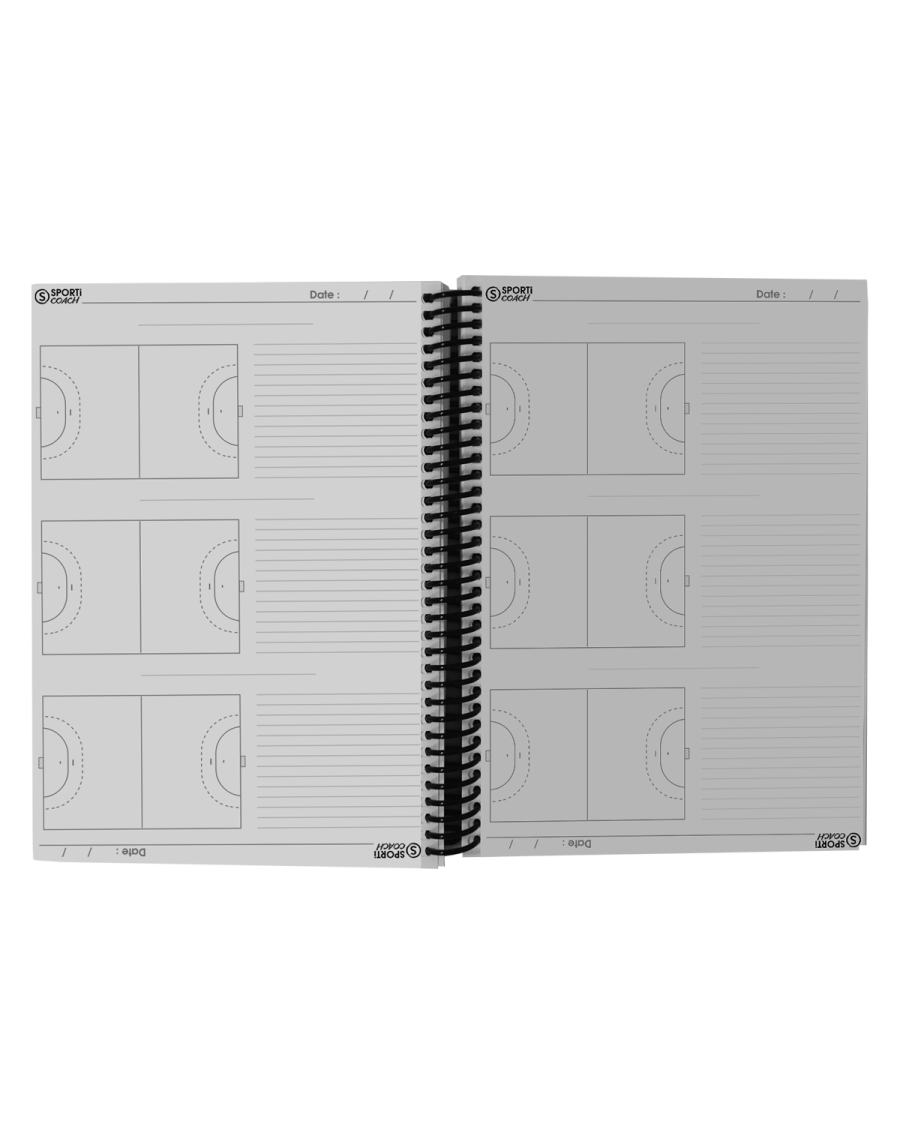 A4 Handball spiral notebook (21 x 29.7 cm)