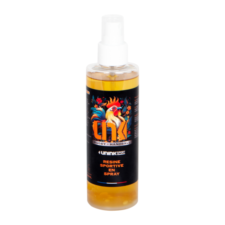 Resin spray for handball/rugby