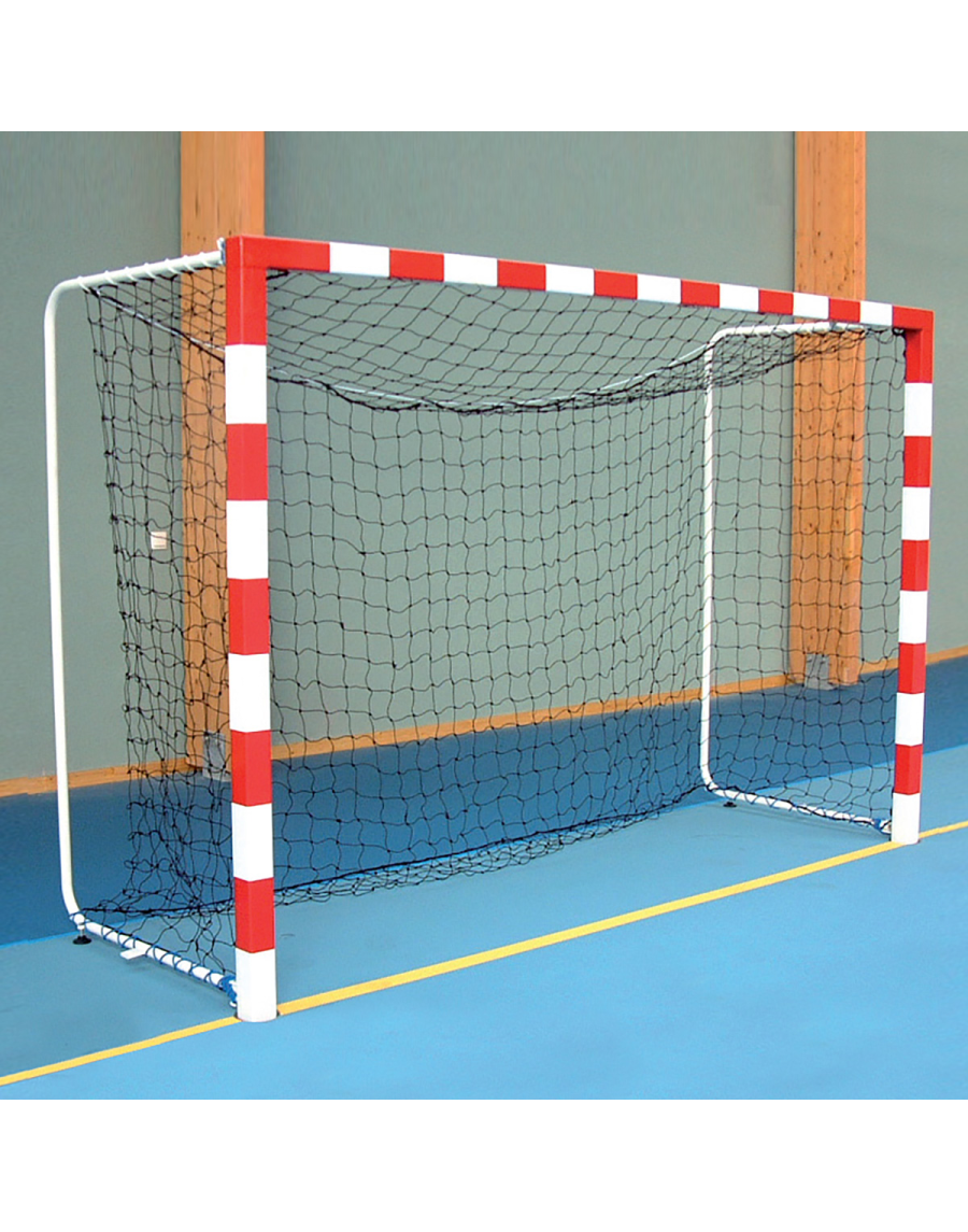 Steel mobile handball goals for competition (pair)