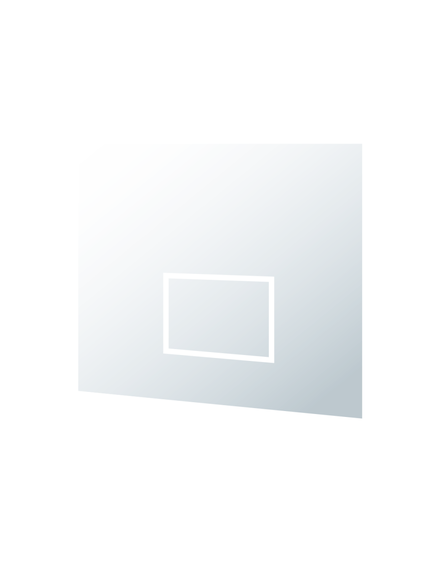 20 mm competition basketball backboard (unit)