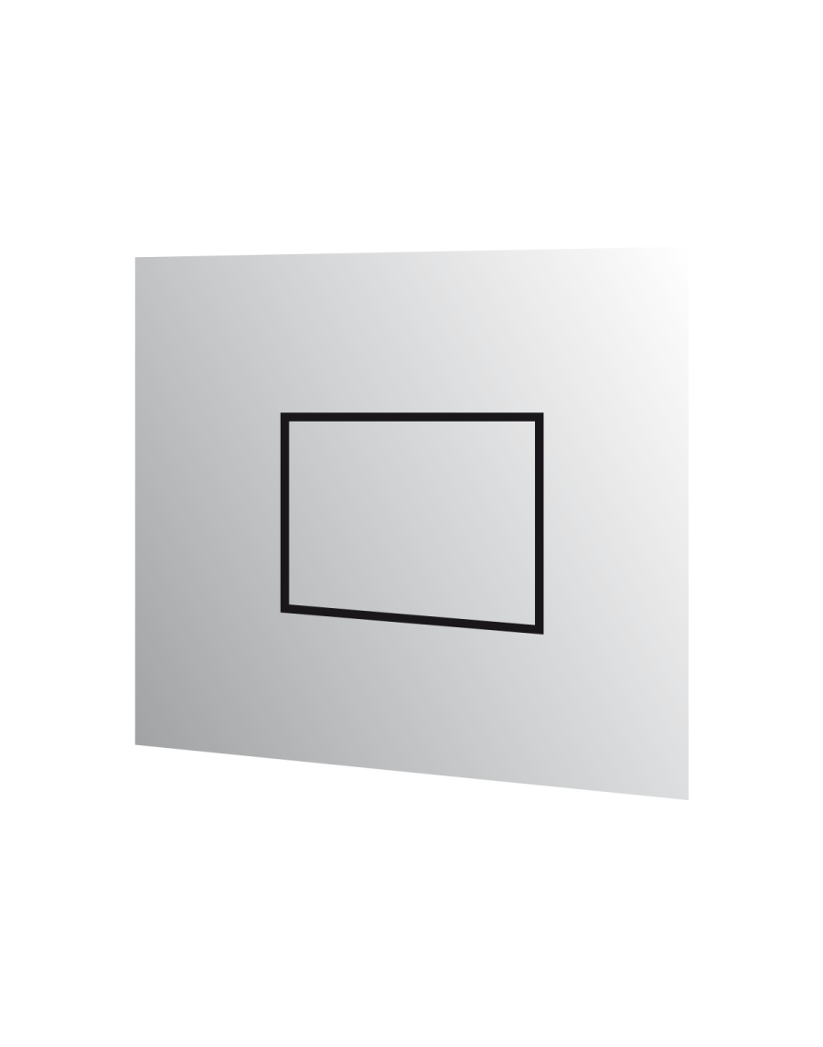 120*90 polyester basketball backboard (unit)