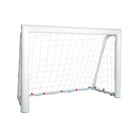 Self-weighted and folding aluminium mini goal 120x90x70cm