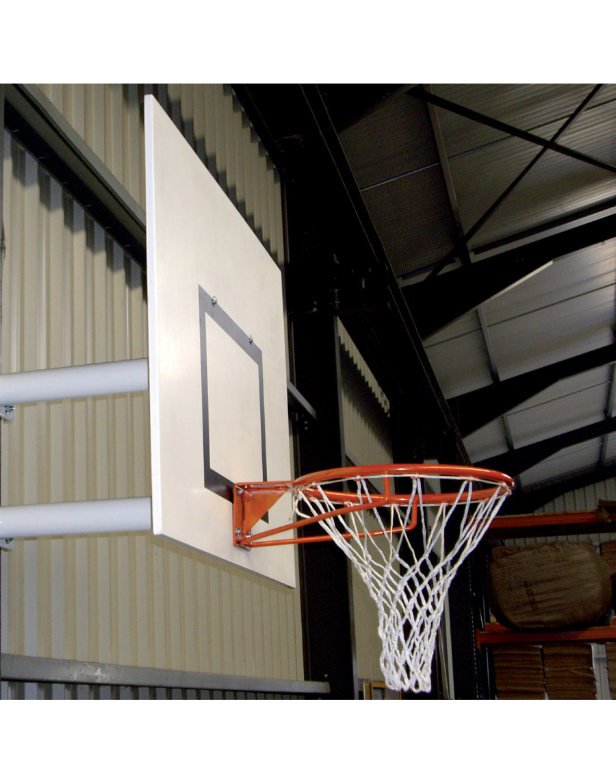 Wall-mounted basketball goal fixed height rectangle (unit)