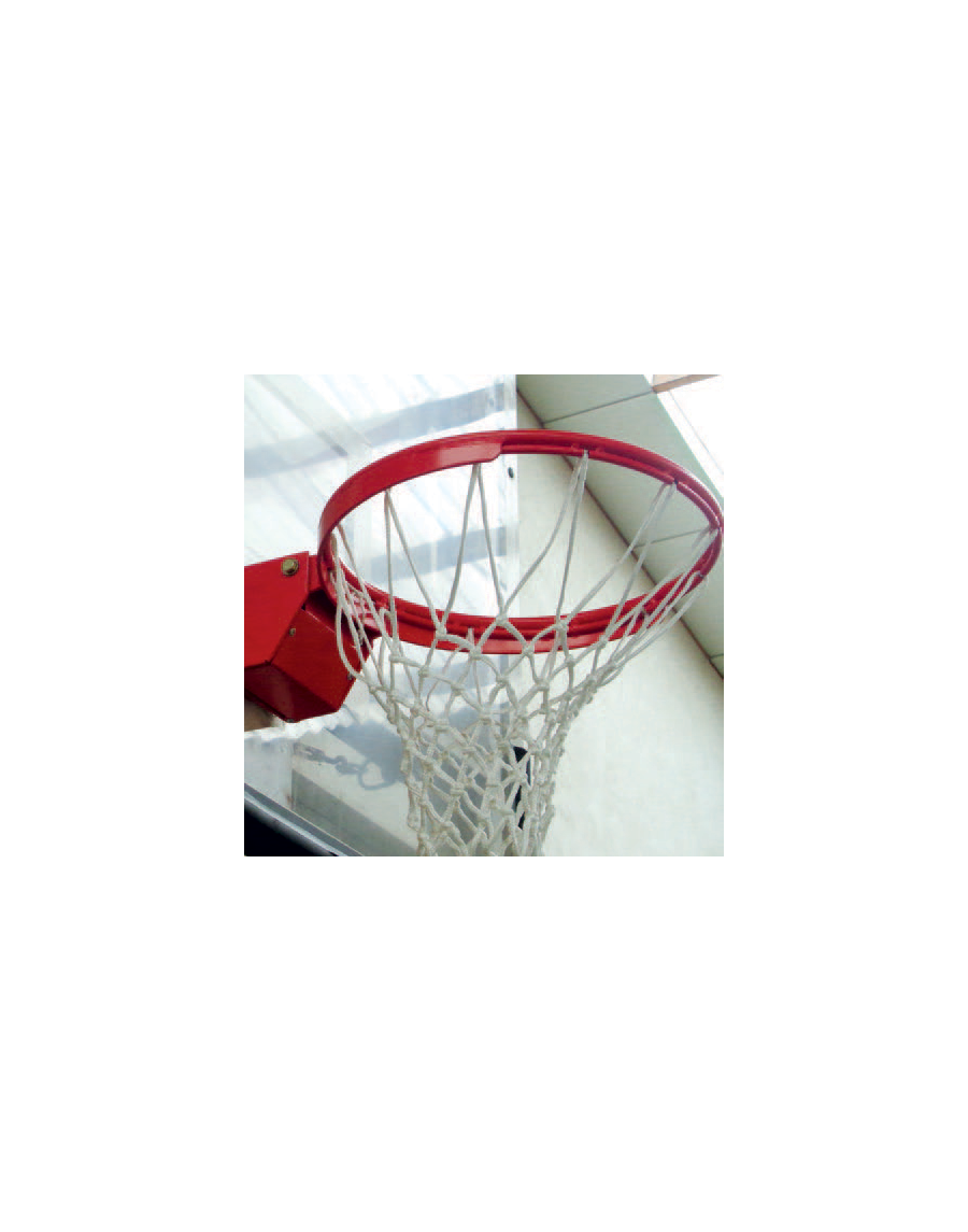 Competition reinforced basketball ring