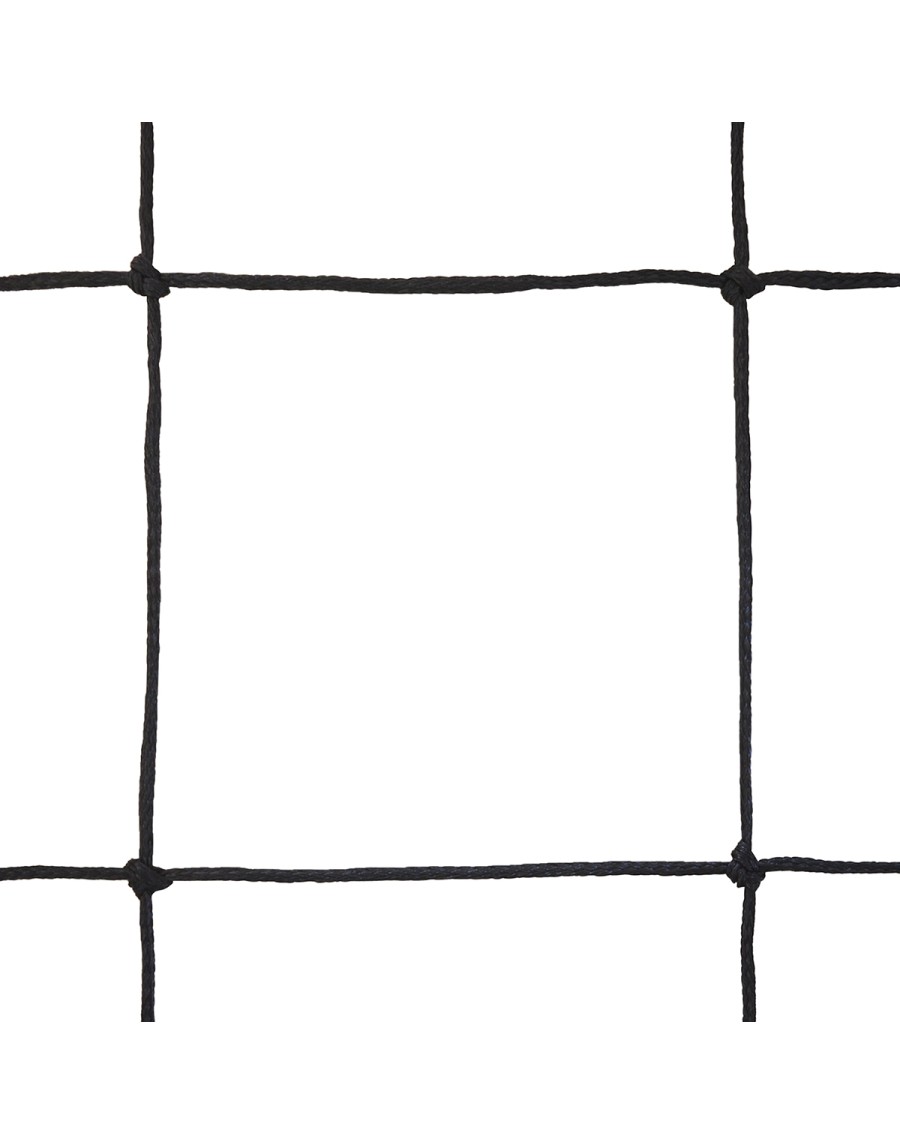 Foldable goal net for 8 mesh 3mm simple knotted braided PE