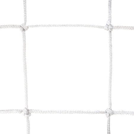 Goal net for 11, 4 mm braided PE simple mesh 120 (Pair)