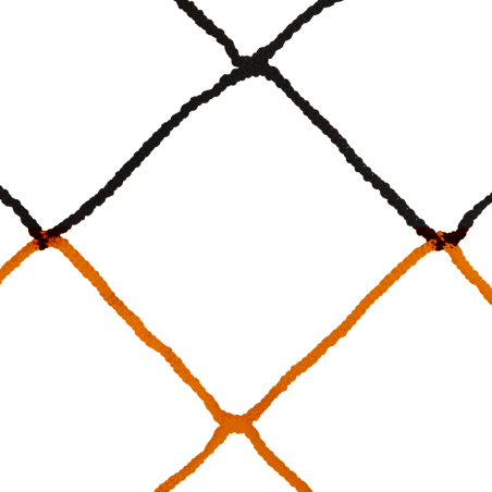 European football net for 11 BIC,4 mm PP,without knot simple mesh 120