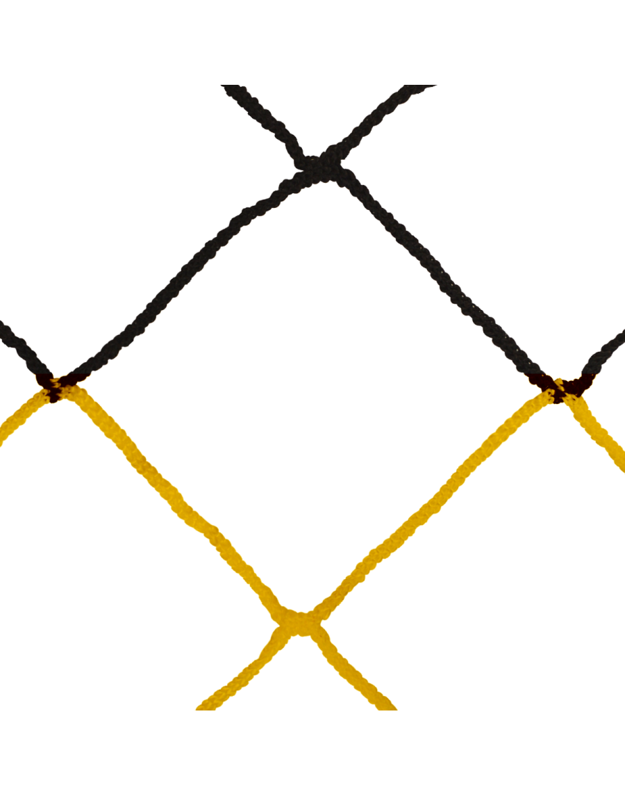 European football net for 11 BIC,4 mm PP,without knot simple mesh 120