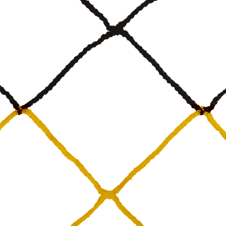 European football net for 11 BIC,4 mm PP,without knot simple mesh 120