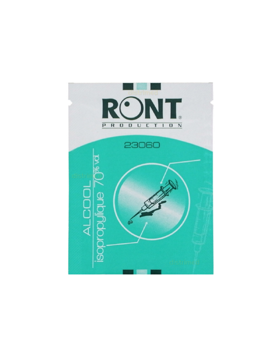 Set of 10 70° alcohol wipes