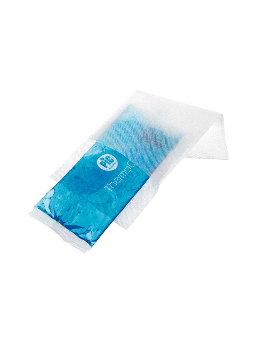 Set of 6 reusable hot/cold compresses 10 x 26 cm