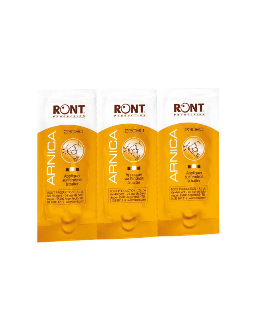 Set of 3 packs with 3 Arnica pods