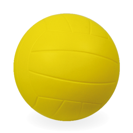 Dynamic foam volleyball