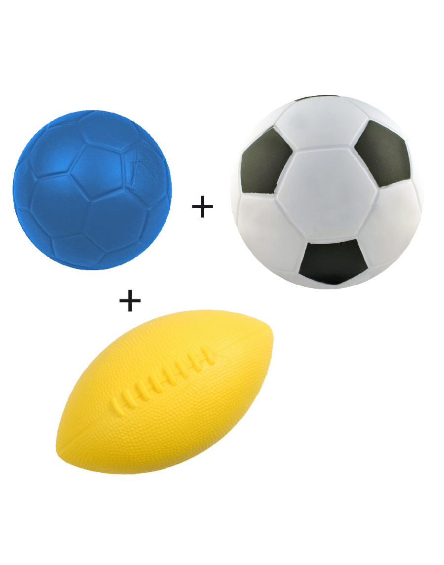 Discovery and dynamic foam ball pack