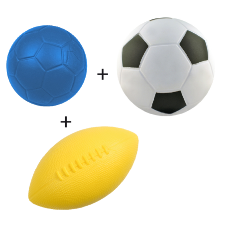 Discovery and dynamic foam ball pack