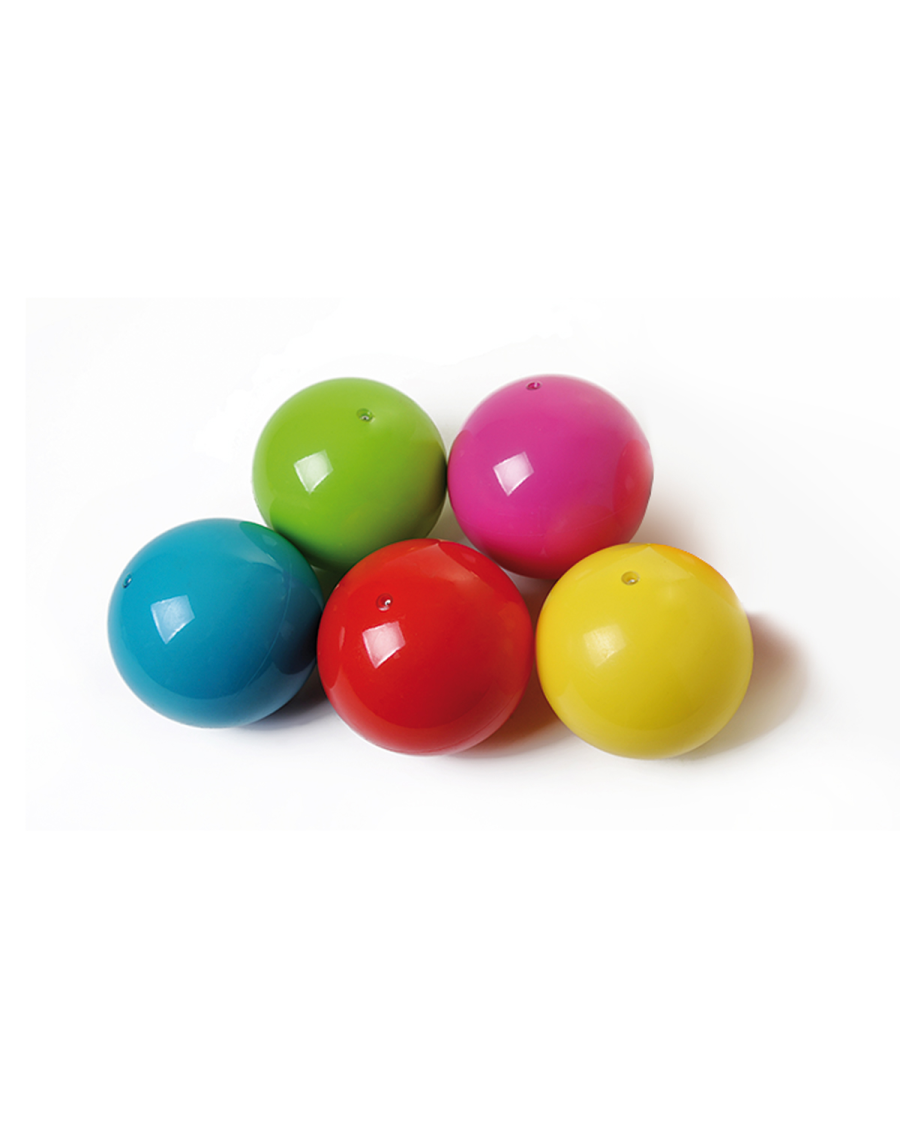 Set of 5 12 cm introduction balls