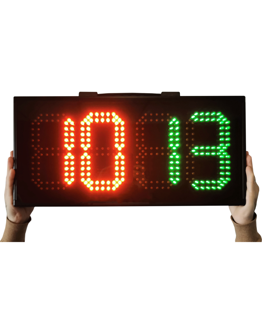 Electronic scoreboard display / Player substitution