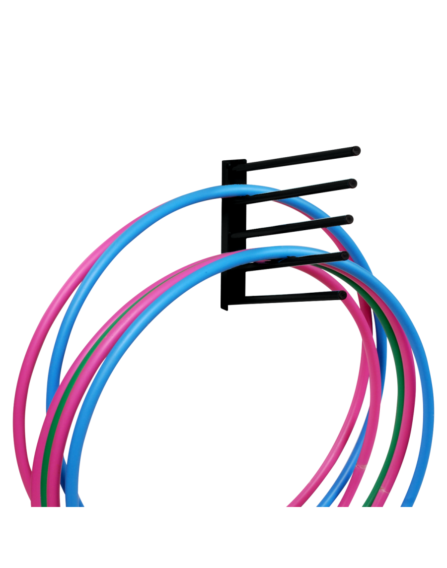 Wall hoop holder