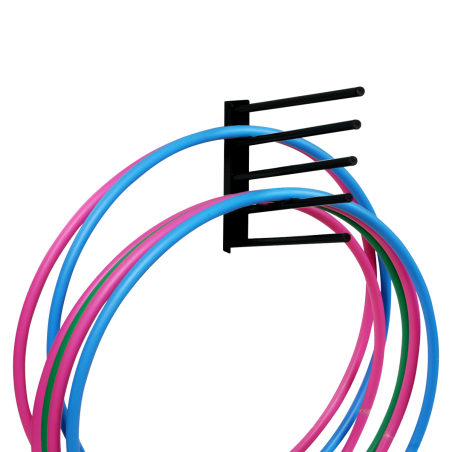 Wall hoop holder