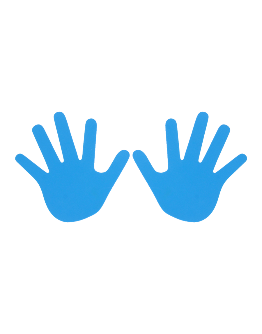 Vinyl hand marker (pair)