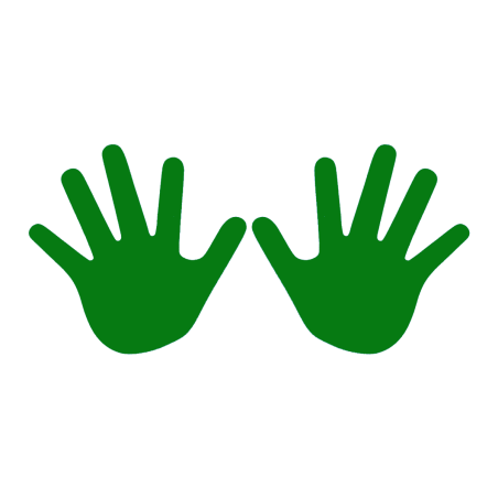 Vinyl hand marker (pair)