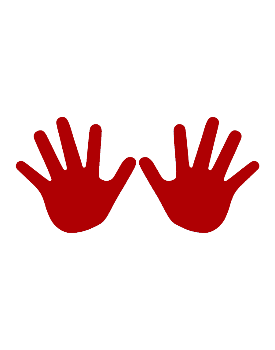 Vinyl hand marker (pair)