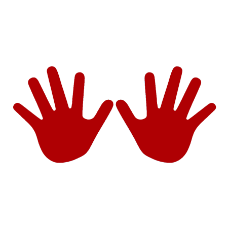 Vinyl hand marker (pair)