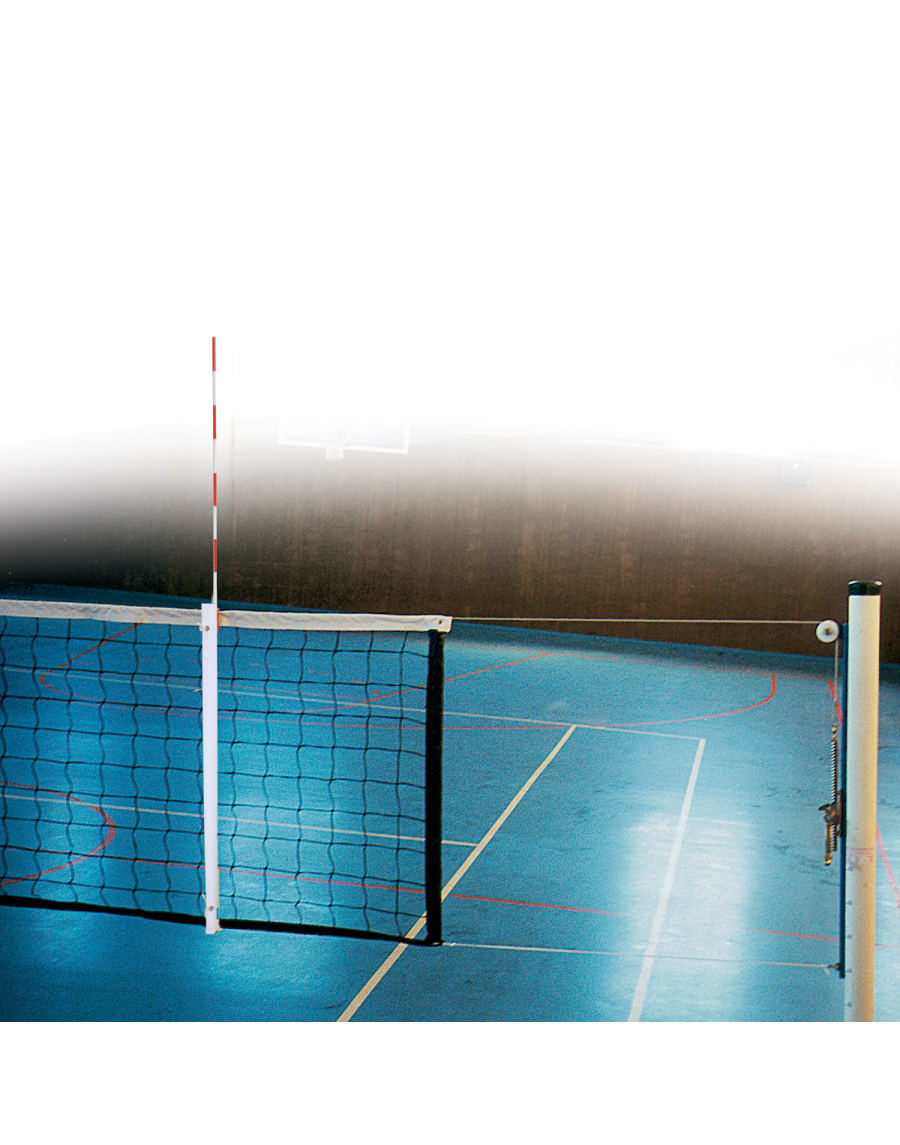 Training volleyball antenna in fibreglass non-removable