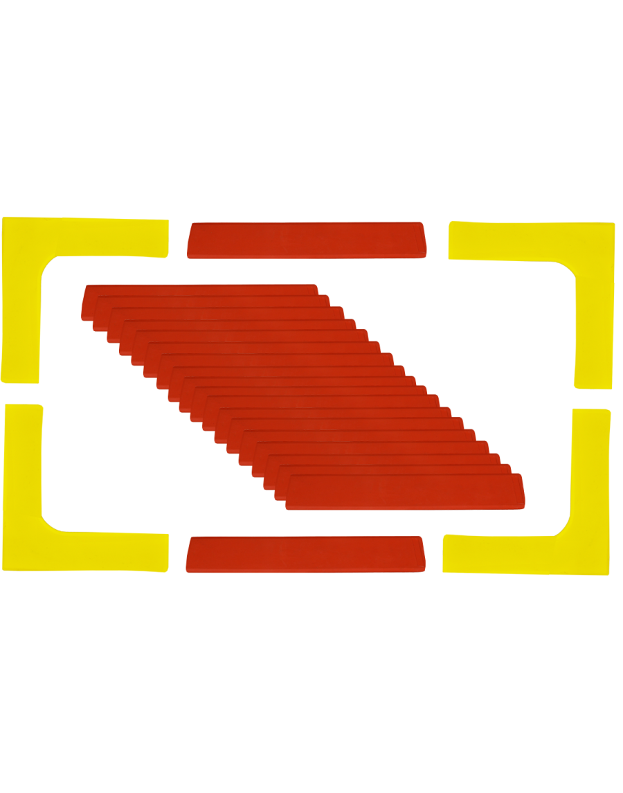 Set of floor marking