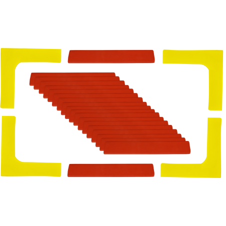 Set of floor marking