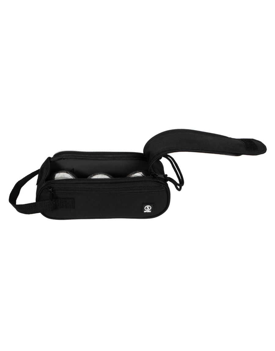 Bag for 3 petanque balls