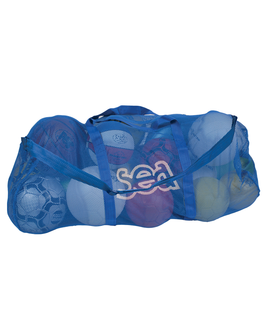 Equipment bag in open weave fabric