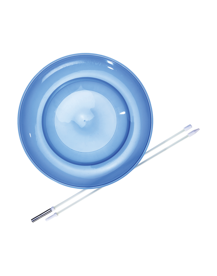 Spinning plate + stick