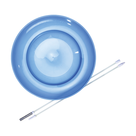 Spinning plate + stick