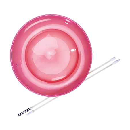 Spinning plate + stick