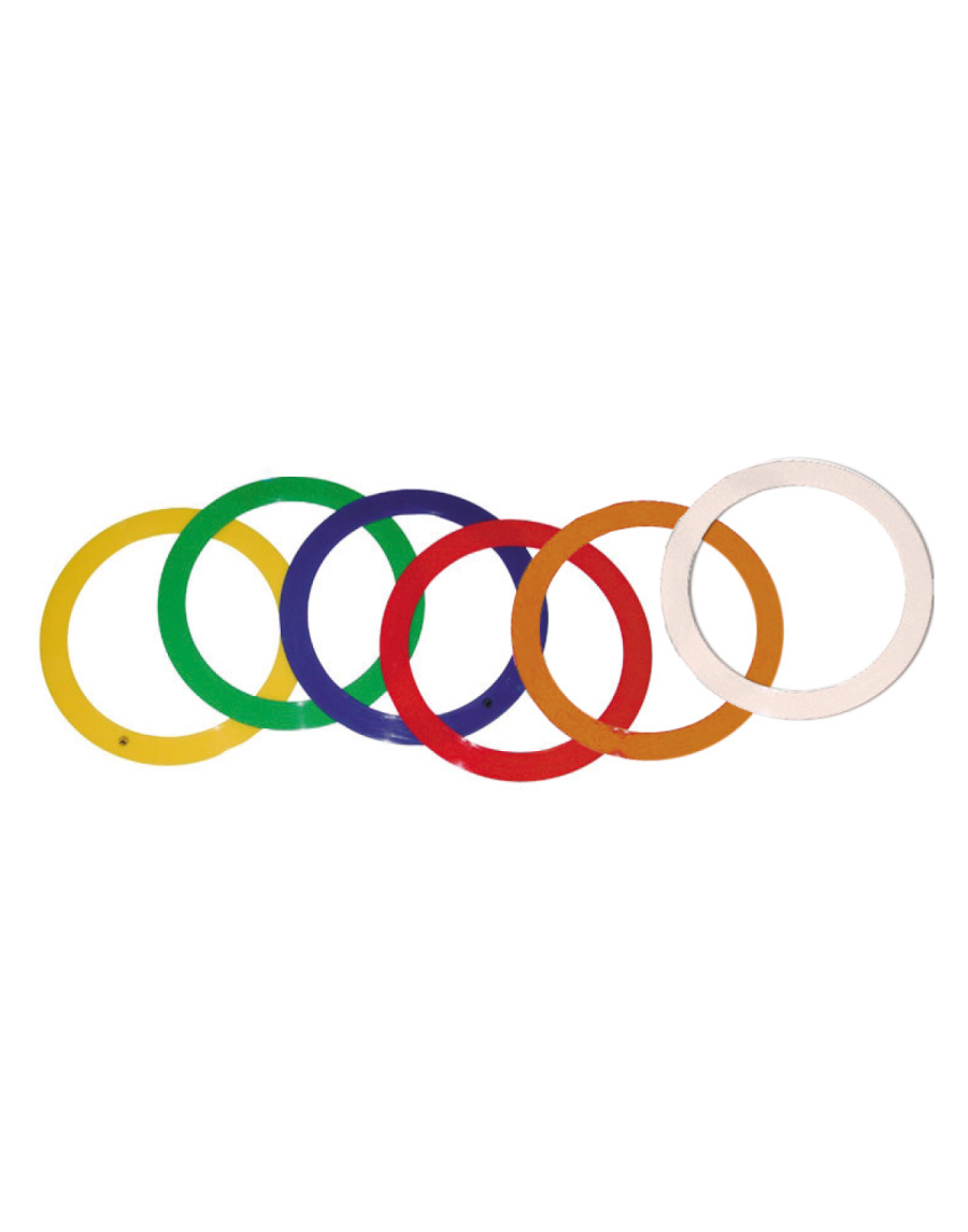 Junior juggling rings 24 cm diameter - 70 gr