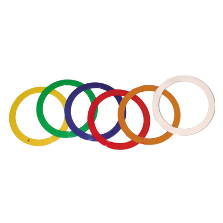 Junior juggling rings 24 cm diameter - 70 gr