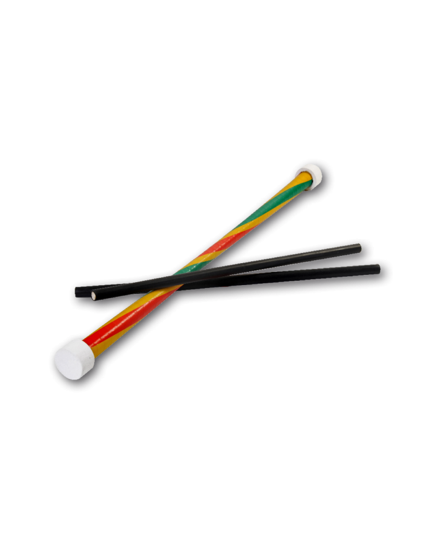 Fun devil stick + rubber stick