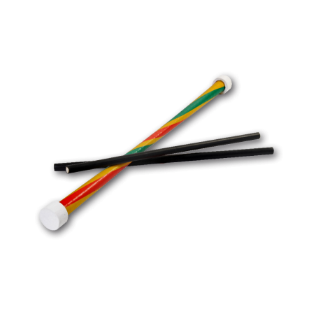 Fun devil stick + rubber stick