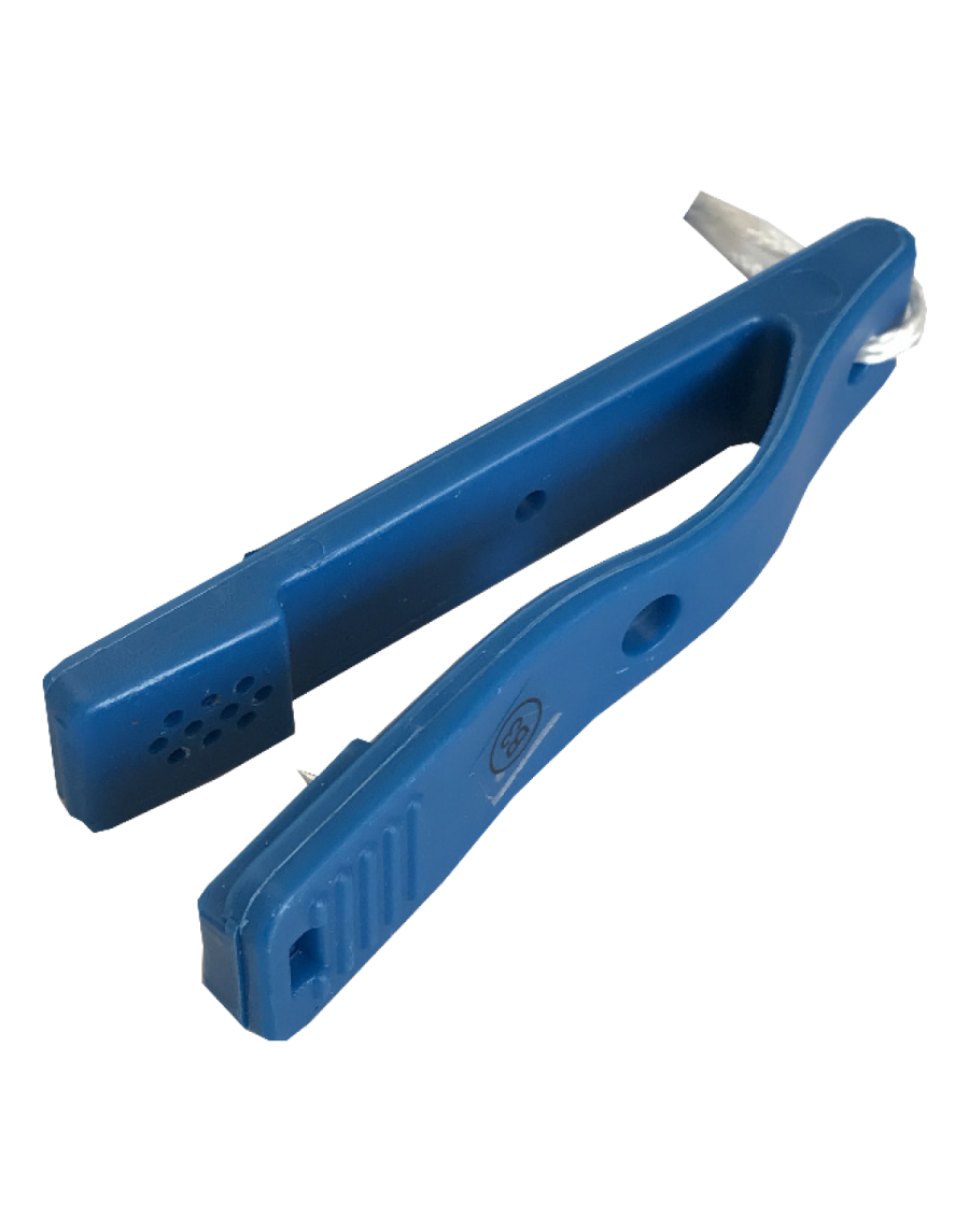 Set of 10 control punches model B blue