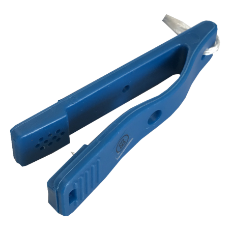 Set of 10 control punches model B blue
