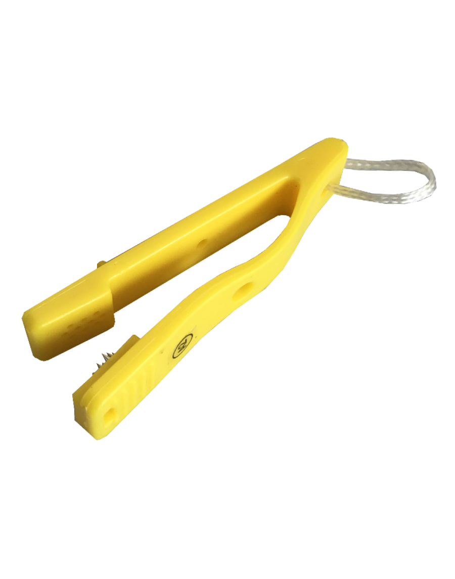 Set of 10 control punches model A yellow