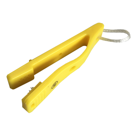 Set of 10 control punches model A yellow