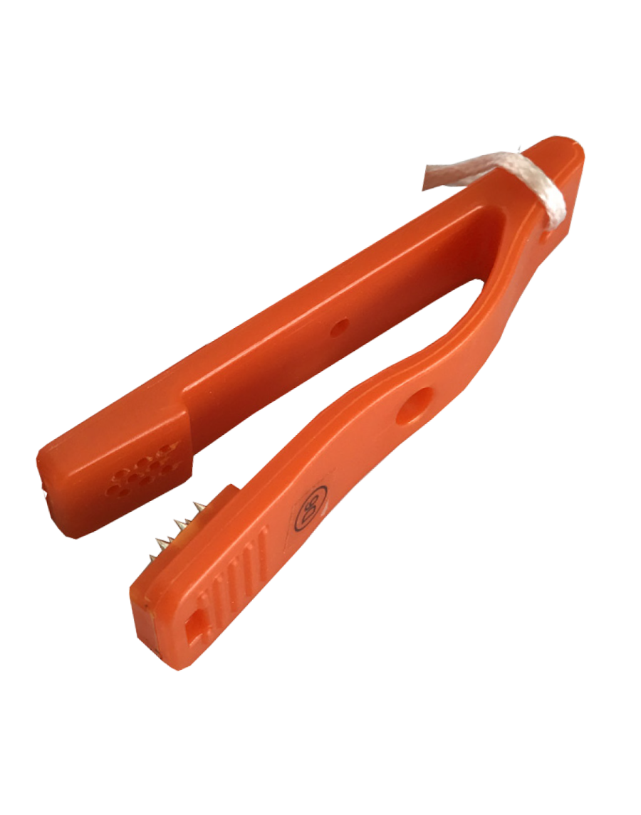 Set of 10 control punches model D orange
