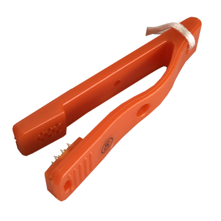 Set of 10 control punches model D orange