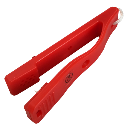 Set of 10 control punches model C red