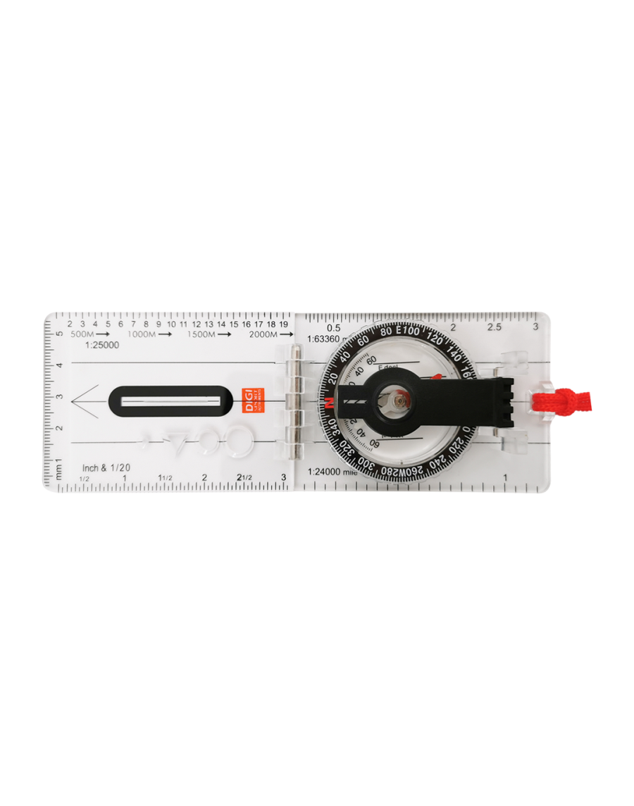 Lensatic compass with high precision sighting system