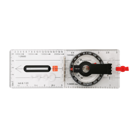 Lensatic compass with high precision sighting system