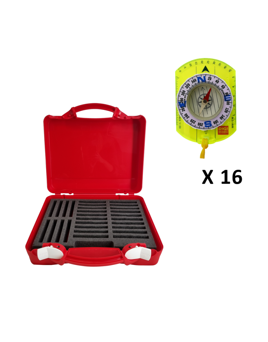 Initiation kit 16 SCO compasses, ideal for a class