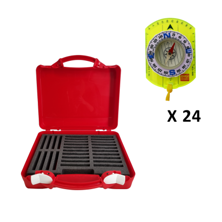 Initiation kit 24 SCO compasses, ideal for a class